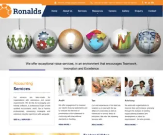 Ronaldsassociates.co.ke(We are modern professional services firm) Screenshot