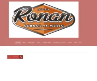 Ronanschoolofmusic.com(Ronan School Of Music) Screenshot