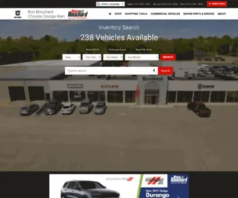 Ronbouchardchryslerdodge.com(Ron Bouchard Chrysler Dodge Ram) Screenshot