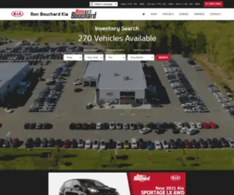 Ronbouchardkia.com(Ron Bouchard Kia) Screenshot