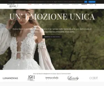 Roncasposi.it(Abiti da Sposa) Screenshot