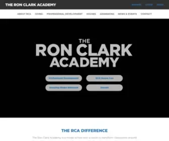 Ronclarkacademy.com(The ron clark academy) Screenshot