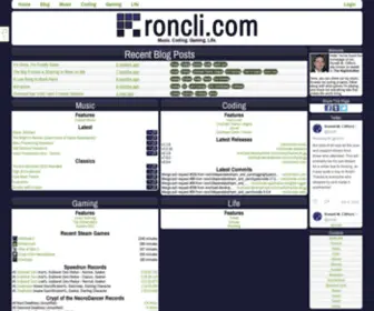 Roncli.com(roncli) Screenshot