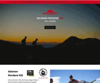 Rondane100.no(100 miles run Norway) Screenshot