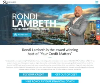 Rondilambeth.com(Rondi Lambeth) Screenshot