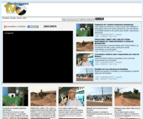 Rondoniagoratv.com.br(Rondoniagoratv) Screenshot