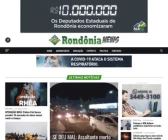 Rondonianews.com(Rondônia news) Screenshot