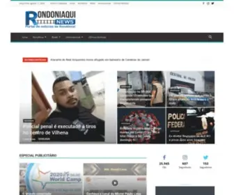 Rondoniaqui.com.br(Página Inicial) Screenshot