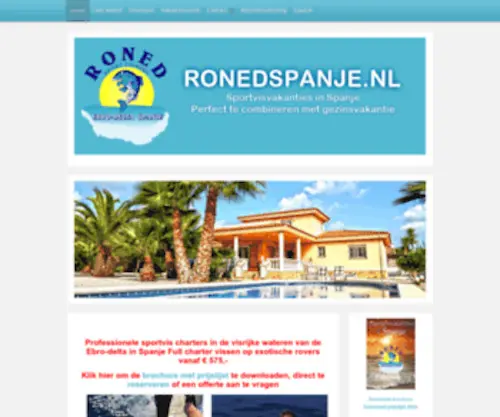 Ronedspanje.nl(Sport Fishing Spain) Screenshot