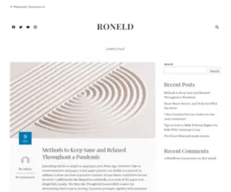 Roneld.com(roneld) Screenshot