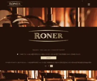 Roner.com(Distillerie Roner) Screenshot