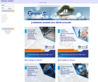 Ronesansakademi.com(E-CGC Learning Suite) Screenshot