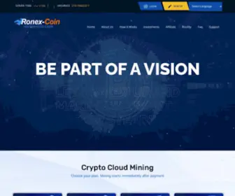 Ronex-Coin.com(Ronex Coin) Screenshot