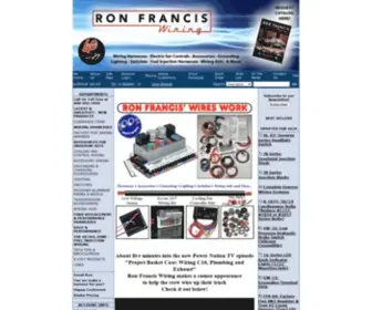 Ronfrancis.com(Ron Francis Wiring) Screenshot