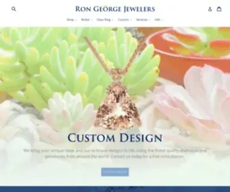 Rongeorgejewelers.com(Ron George Jewelers) Screenshot