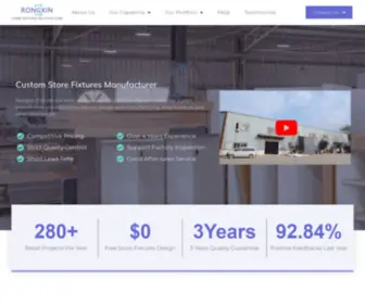 RongXinfixtures.com(Rongxin Fixtures) Screenshot