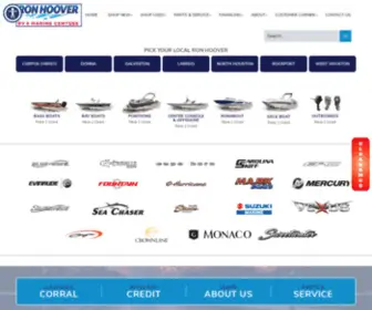 Ronhooverboats.com(Ron Hoover Marine) Screenshot