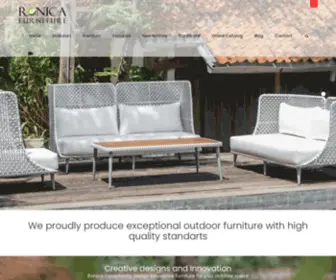 Ronicafurniture.com(Ronica Outdoor Furniture) Screenshot