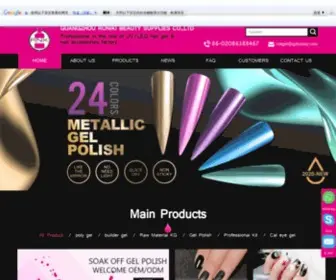 Ronikigel.com(Custom Gel Polish) Screenshot