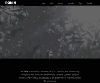 Ronincontent.com(Ronin) Screenshot