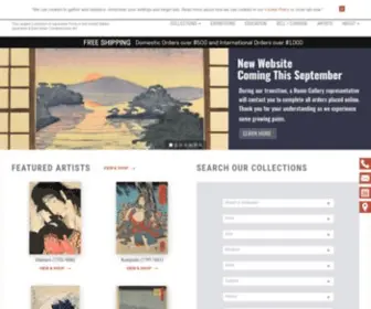 Roningallery.com(Japanese & East Asian Contemporary Art) Screenshot