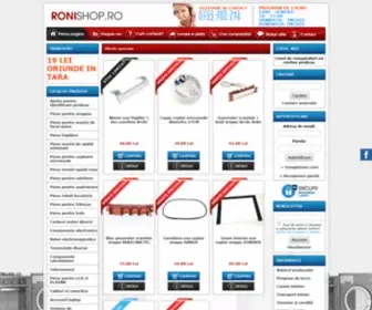 Ronishop.ro(Magazin online componente electronice si reparatii) Screenshot