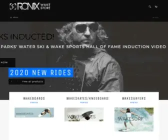 Ronixwakestore.com(Ronixwake) Screenshot