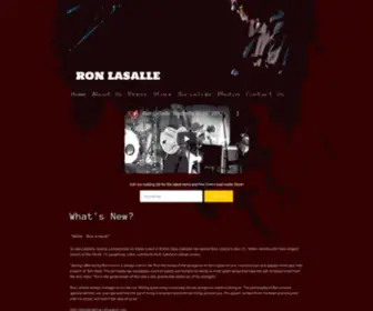 Ronlasalle.net(Ron lasalle) Screenshot