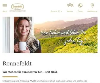 Ronnefeldt.com(Ronnefeldt® Tee) Screenshot