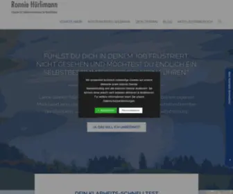 Ronnie-Huerlimann.com(SICHTWECHSEL für dein selbstbestimmtes Berufsleben) Screenshot