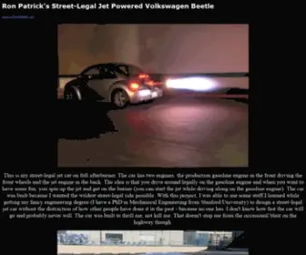 Ronpatrickstuff.com(Jet Beetle) Screenshot