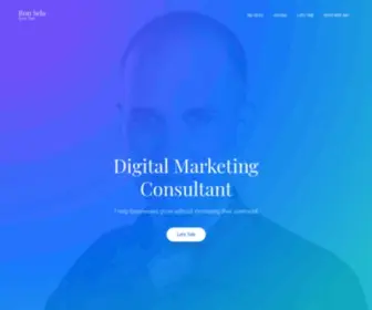Ronsela.com(Digital Marketing Consultant) Screenshot