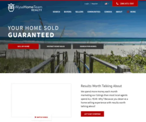 Ronsellsthebeach.com(Daytona Beach Area Real Estate) Screenshot