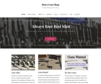 Ronsgunshop.com(Ron's Gun Shop) Screenshot