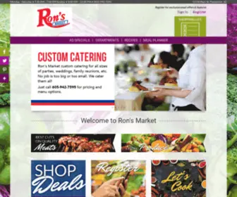 Ronsmarket.net(Ron's Market) Screenshot