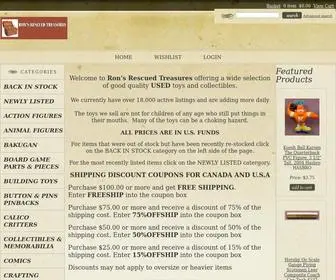 Ronsrescuedtreasures.com(RONS RESCUED TREASURES) Screenshot