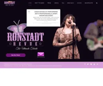 Ronstadtrevue.com(Ronstadt Revue) Screenshot