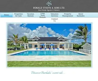 Ronstoute.com(Ronald Stoute & Sons Ltd) Screenshot