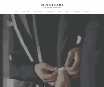 Ronstuartmensclothing.com(Men's Formal) Screenshot