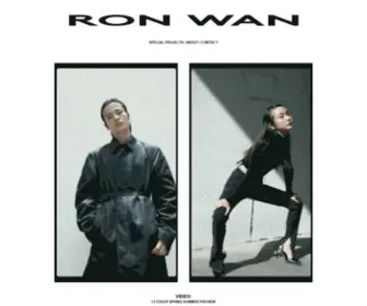Ronwan.com(RON WAN) Screenshot
