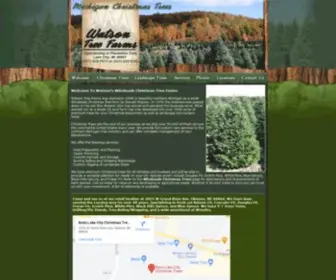 Ronwatsontreefarms.com(Wholesale Christmas Trees) Screenshot