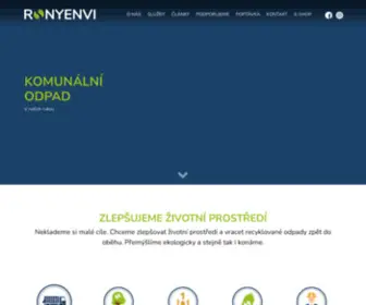 Ronyenvi.cz(Homepage) Screenshot