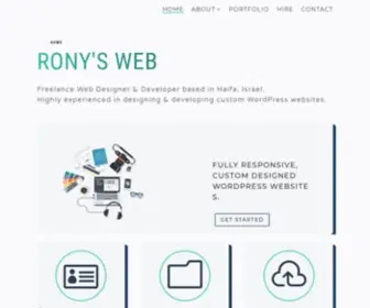 Ronysweb.com(Home) Screenshot