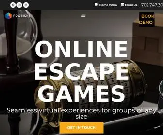 Roobicks.com(Escape Rooms Online & Virtual Team Building) Screenshot