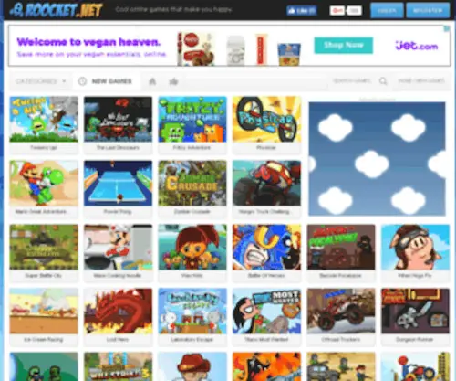 Roocket.net(Play Online Games at Roocket.net) Screenshot
