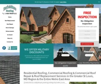 Roof211.com(Roof Replacement St Louis MO) Screenshot