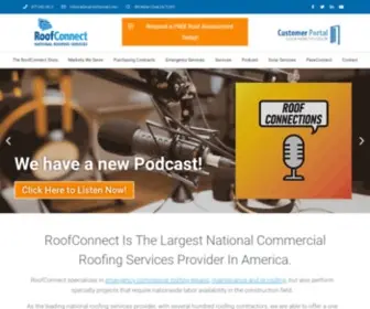 Roofconnect.com(National Roofing Services) Screenshot