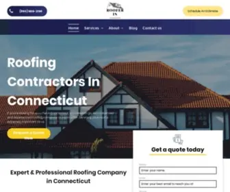 Rooferinct.net(Roofers in CT) Screenshot