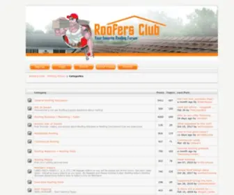 Roofersclub.com(ROOFERS CLUB) Screenshot