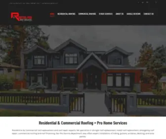 Roofing-Pro.com(Roofing-Pro Residential & Commercial Roofing Company) Screenshot